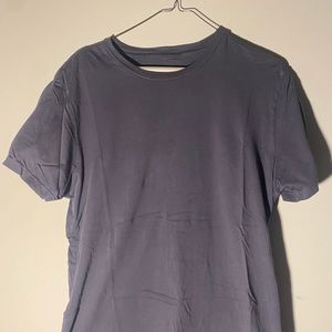 Save khaki - midnight blue tee (medium)